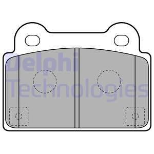 Bremseklosser sett, Bakaksel, MITSUBISHI LANCER VIII, 4605A584, 4605A695