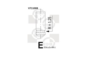 Utløpsventil, DAIHATSU COPEN, EXTOL Buss, EXTOL Skåp, MATERIA, SIRION, TERIOS, YRV, TOYOTA YARIS, 13715-23030, 13715-97401