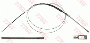 Kabel, parkeringsbremse, Bak, Høyre, MINI MINI, MINI Cabriolet, 1 514 214, 34 40 6 777 399, 34 41 1 514 214, 6 777 399