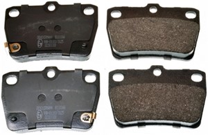 Bremseklosser sett, Bakaksel, TOYOTA RAV 4 II, 04466 42010, 04466 42020, 04466 42030, 04466 42040, 04466 42050, 0446642010, 0446642020,