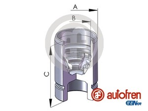 Stempel, bremseklave, Bakaksel, MAZDA MX-5 II
