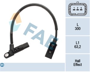 Sensor, kamakselposisjon, CITROËN,PEUGEOT, 1685774, 1920.QZ, 96.644.309.80, AV6Q-12K073-AA