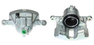 Bremsecaliper, Framaksel, Foran akselen, Venstre, NISSAN ALMERA II, ALMERA Hatchback II, PRIMERA, PRIMERA Hatchback, PRIMERA Traveller,