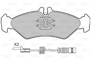 Bremseklosser sett, Bakaksel, MERCEDES-BENZ,VW, 0024205620, 0024206920, 24205620, 24206920, 2D0698451A, 2D0698451C, 2D0698451D