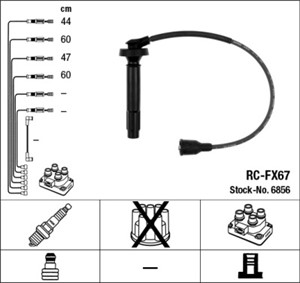 Tennledningssett, SUBARU FORESTER, IMPREZA Kombi, IMPREZA Sedan, LEGACY III, LEGACY Kombi III, 22451-AA660, 22451-AA661, 22451-AA710, 22