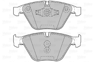 Bremseklosser sett, Framaksel, BMW, 34 11 2 288 858, 34 11 2 288 859, 34 11 2 288 861, 34 11 6 780 711, 34 11 6 794 915, 34 11 6 794 916