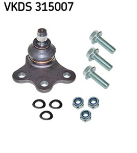 Bærekule, Framaksel høyre, Nede, OPEL MERIVA A Minibus, minivan, VAUXHALL MERIVA A, 3 52 086, 53 52 026, 93174599, 93190906