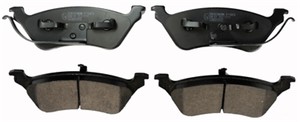 Bremseklosser sett, Bakaksel, CHRYSLER VOYAGER IV, 05019805AA, 05071948AA, 5019805AA, 5071948AA, 5083882AB