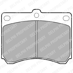 Bremseklosser sett, MAZDA 323 C IV, 323 C V, 323 F IV, 323 F V, 323 P V, 323 S V, MX-3, B0YW-33-23Z, B0YW3323ZA, B0YW3323ZB, B0YW3328Z,