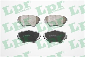 Bremseklosser sett, Framaksel, TOYOTA RAV 4 II, 0446542070, 0446542071, 0446542080, 0446542110, 0446542130, 0446544110, 04465YZZCN, 0446