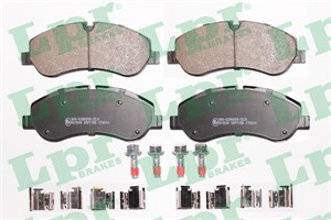 Bremseklosser sett, Framaksel, FORD, 03H23D05, 1763915, 1842632, 1916326, 2162266, 2221820, BK212K021AA, BK212K021AB, BK212K021AC, BK212