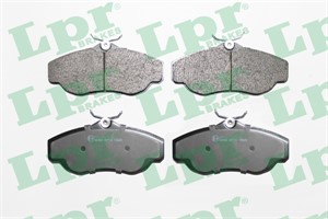 Bremseklosser sett, Framaksel, LAND ROVER DISCOVERY II, RANGE ROVER I, RANGE ROVER II, SFP000210, SFP100460, SFP100480, STC1880, STC3195