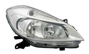 Frontlykt, Høyre, RENAULT CLIO III, CLIO Grandtour III, 260100203R, 260106858R, 7701061069, 7701070494