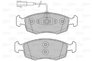 Bremseklosser sett, Framaksel, FIAT, 77365729, 77366270, 77366537, 77366538, 781232102*, 781232103*, 781232104*