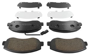 Bremseklosser sett, Framaksel, NISSAN,OPEL,RENAULT,VAUXHALL, 04419 950, 093167551, 41 06 043 86R, 44 19 950, 7410604386, 7485121748, 82