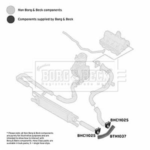 Ladeluftslange, Foran, Nede, Venstre, ALFA ROMEO MITO, FIAT GRANDE PUNTO, GRANDE PUNTO Van, PUNTO EVO, PUNTO EVO Skåp/halvkombi, 5570308