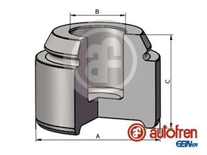 Stempel, bremseklave, Framaksel, DAIMLER COUPE, IVECO DAILY Buss II, DAILY Flak/chassi II, DAILY Skåp II, DAILY Tipp II, 93160387