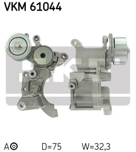 Strammerull, kilerem med ribber, TOYOTA LAND CRUISER 90, LAND CRUISER PRADO, LAND CRUISER VAN, 16620-30010