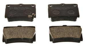 Bremseklosser sett, Bakaksel, MITSUBISHI GALLOPER, PAJERO SPORT I, 4605A783, MN102626, MR307415, MR389575