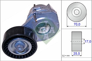 Spennarm, kilerem med ribber, CHEVROLET,OPEL,VAUXHALL, 13 40 266, 1340266, 55484503, 55565570, 6 36 592, 636592