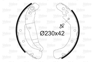Bremsesko sett, Bakaksel, FORD,OPEL,VAUXHALL, 1605064, 1605920, 1605969, 90512792, 93170618, 93171065