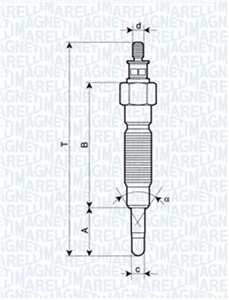 Glødeplugg, MITSUBISHI, 3671042500, 3671042510, 3671042550, MD197511