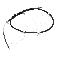 Kabel, parkeringsbremse, Bakre venstre, MITSUBISHI PAJERO IV, 4820A087