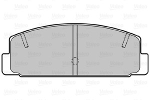 Bremseklosser sett, Bakaksel, MAZDA, FA6749280, FA67-49-280, FB0649290B, FB06-49-290B, FB712628Z, FB71-26-28Z, FB712628ZA, FB71-26-28ZA,