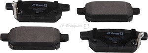 Bremseklosser sett, Bakaksel, SUZUKI BALENO, SWIFT IV, SWIFT V, SX4 S-CROSS, VITARA, 5580052R00, 5580061M00, 5580061M00000, 5580068L00,