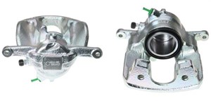 Bremsecaliper, Framaksel, Foran akselen, Venstre, MERCEDES-BENZ, 000 421 43 81, 000 421 45 81, 000 421 69 81, 000 421 71 81, A 000 421 4