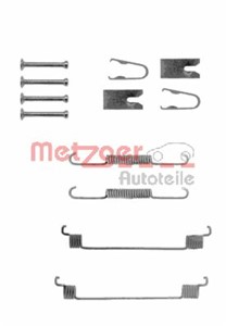 Tilbehørsett, bremsesko, Bak, Bakaksel, FIAT BRAVA, BRAVO I, GRANDE PUNTO, IDEA, MAREA, MAREA Weekend, PUNTO, LANCIA MUSA