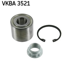 Hjullagersett, Bakaksel, MERCEDES-BENZ A-KLASS [W168], 168 981 03 27, 43210-00QAD, 7703090365