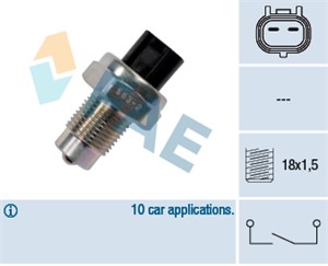 Bryter, ryggelys, CITROËN C1, PEUGEOT 107, TOYOTA AURIS, AYGO, MR2 III, YARIS, 2257.55, 84540-17010, 84540-70020