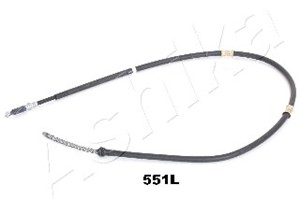 Kabel, parkeringsbremse, Bakre venstre, MITSUBISHI PAJERO PININ I, MR493973