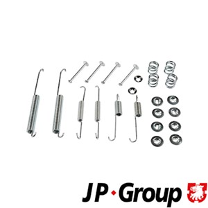 Tilbehørsett, bremsesko, Bakaksel, CITROËN,DACIA,RENAULT,VOLVO, 33406780, 430858, 7701203980, 7701206972