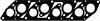 Tetning, innsugnings-/eksosmanifold, HYUNDAI,KIA,MITSUBISHI, 28520-42070, MR188679