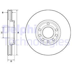 Bremseskive, Framaksel, FIAT,OPEL,SAAB,VAUXHALL, 46836491, 46844071, 51819733, 569003, 9156807, 93171497, 95526645