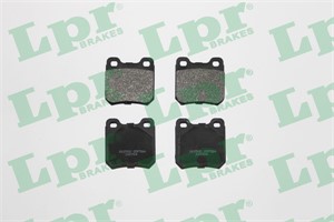 Bremseklosser sett, Bakaksel, OPEL OMEGA A, 02795719, 1605688, 1605799, 1605878, 90273261, 90421528, 90485137, 91145709