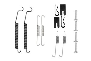 Tilbehørsett, bremsesko, Bakaksel, MITSUBISHI COLT VI, COLT Skåp/halvkombi, SMART FORFOUR, 454 423 02 92, 4544230292, 4600A016, A 454 42