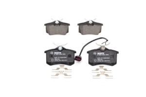 Bremseklosser sett, Bakaksel, FORD GALAXY I, SEAT ALHAMBRA, VW SHARAN, 1133447, 1207518, 1343513, 5M2J2 M008 AA, 7M3 698 451 B, 7M3 698