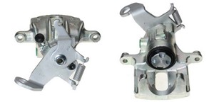 Bremsecaliper, Bak, Høyre, Bak akselen, FORD FIESTA V, 1355131, 4N11 2552 AA