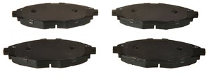 Bremseklosser sett, Framaksel, CHEVROLET MATIZ, SPARK, DAEWOO LANOS, LANOS Sedan, MATIZ, 96273708, 96281945, 96288629, 96316582, 9644617