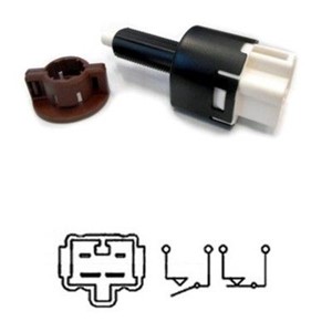 Bremselysbryter, CITROËN,MITSUBISHI,PEUGEOT, 16 076 799 80, 453456, 8614A018, 8614A049, 8614A183, MR141211, MR307094, MW400005