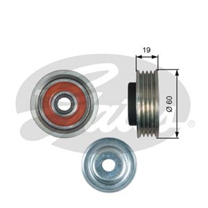 Strammerull, kilerem med ribber, FIAT,SUZUKI, 4916070AA0, 4916082A00, 71742776