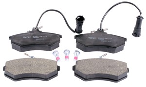 Bremseklosser sett, Foran, AUDI, 447 698 151, 447 698 151A, 895 698 151