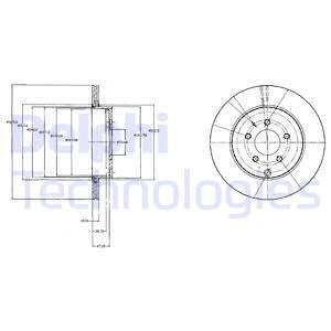 Bremseskive, MAZDA CX-7, CX-9, L23226251B, L232-26-251C, TD1126251