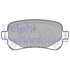 Bremseklosser sett, Bakaksel, CHRYSLER GRAND VOYAGER V, DODGE JOURNEY, JOURNEY VAN, FIAT FREEMONT, 00K68159138AA, 00K68159143AA, 00K6819