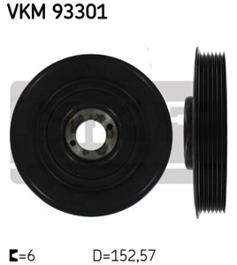 Remskive, veivaksel, CITROËN,FIAT,LANCIA,PEUGEOT, 0515.P2, 0515.T8, 0515.V5, 0515.V6, 9467597180, 9641548980