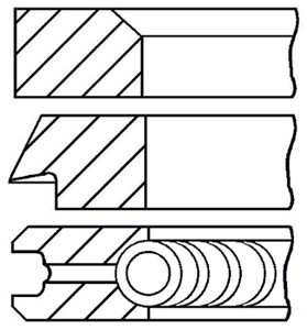 Stempelringsett, ALFA ROMEO,FIAT,LANCIA, 71745097