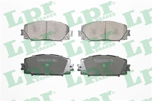 Bremseklosser sett, Framaksel, TOYOTA PRIUS, 044650W140, 044650W141, 0446547060, 0446547070, 0446547080, 0446547090